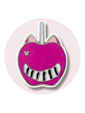 Alice in Wonderland Disney Pin: Cheshire Cat Candy Apple